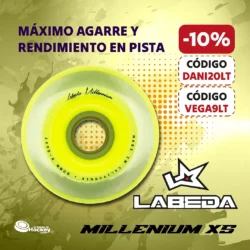 Ruedas de Hockey Labeda Millennium XS