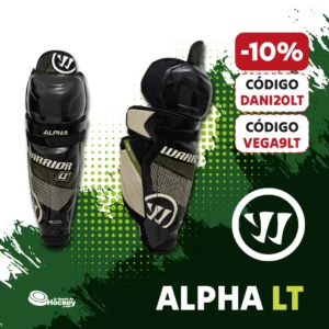 Espinilleras Warrior Alpha LT Senior - Imagen 2