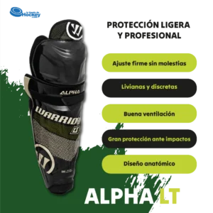 Espinilleras Warrior Alpha LT Senior - Imagen 7